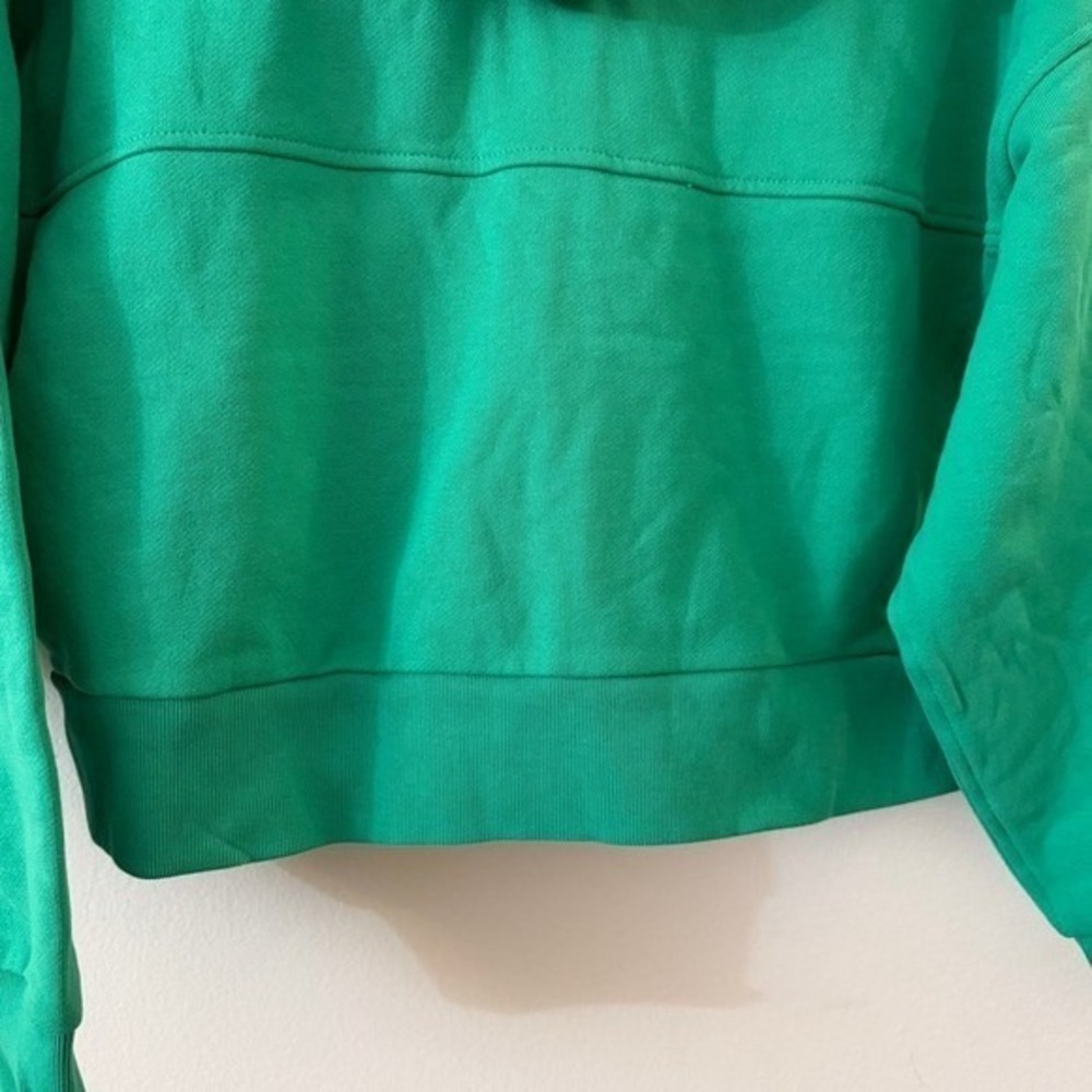 Everlane The Track Organic Cotton Hoodie Mint Green organic cotton small NEW - Picture 15 of 15